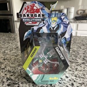 Bakugan Evolutions Geogan Swarmer White Green‎ New #011
